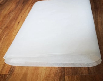 Thick, Extra Thick and Thin and Extra Wide Teabag Paper for Crafts and Art 1m length