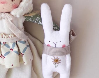 Osterhase Schnittmuster PDF + Video Nähanleitung - Tier Puppe - Kuscheltier Spielzeug - Handgemachtes Osterkörbchen Geschenk - Lilalune