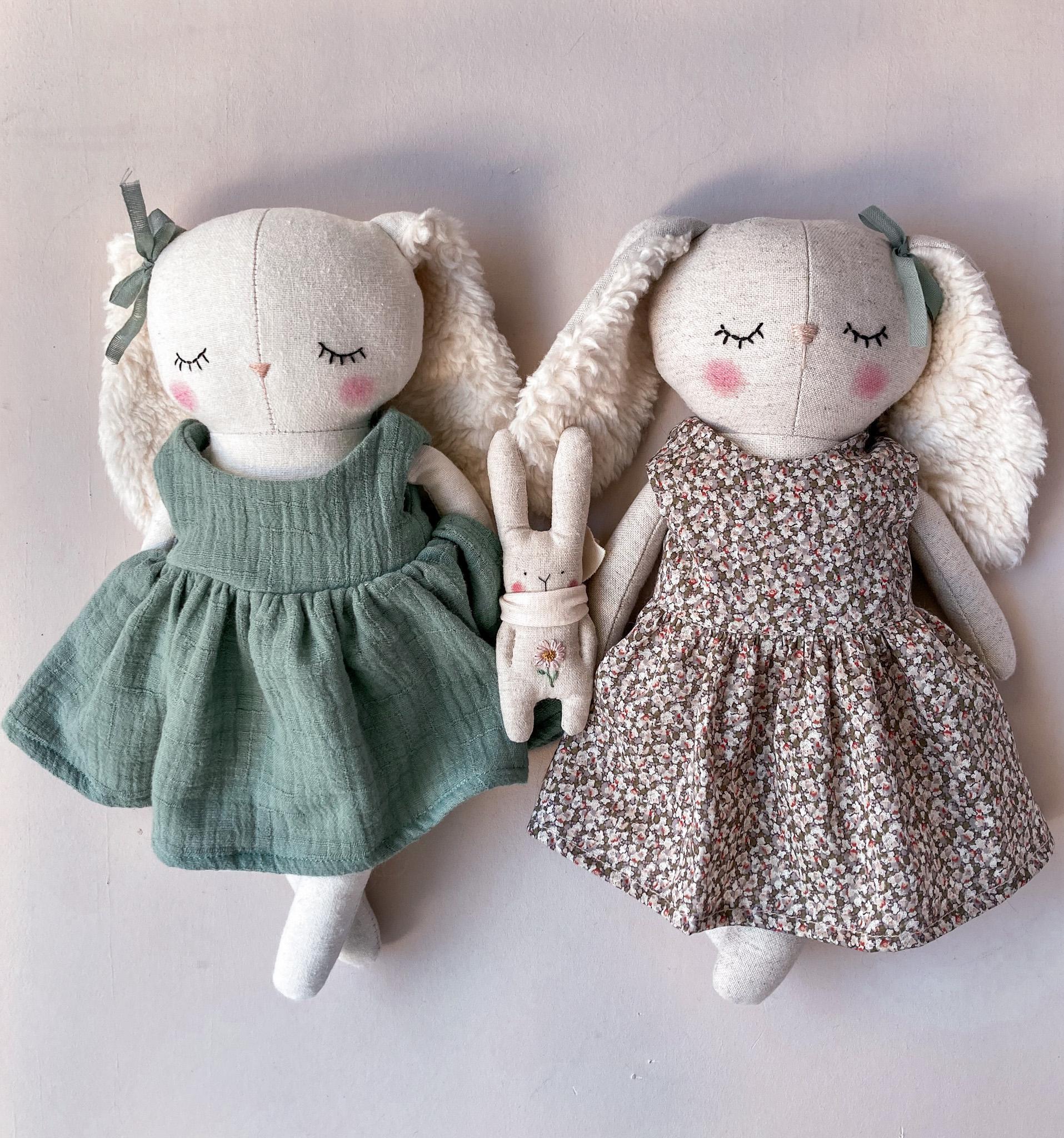 Bunny Sewing Pattern PDF - Video Tutorial - Stuffed Animal - Etsy
