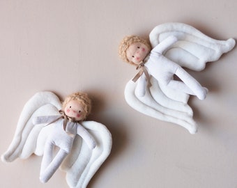 Waldorf Doll Sewing Pattern PDF + Video Tutorial - Angel - Cloth doll - Soft toy - Handmade gift idea - DIY gift - Lilalune