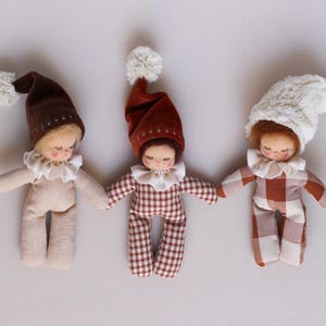 Waldorf Doll Sewing Pattern PDF + Video Tutorial - Baby doll - Cloth doll - Handmade gift idea - DIY gift - Lilalune