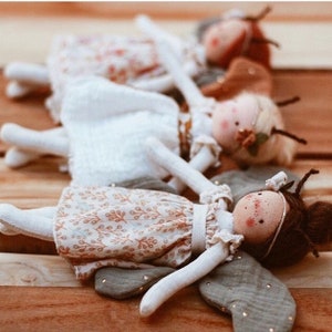 Butterfly Outfit - Sewing Pattern PDF + Video Tutorial - Waldorf Doll ...