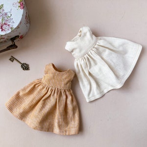 Doll Dress Video tutorial + Sewing pattern PDF - Waldorf doll clothes