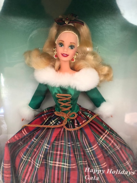 happy holidays gala barbie
