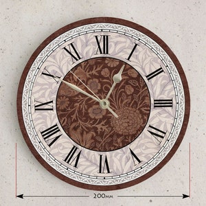 Quartz Wall Clock  - William Morris