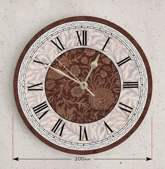 Quartz Wall Clock  - William Morris