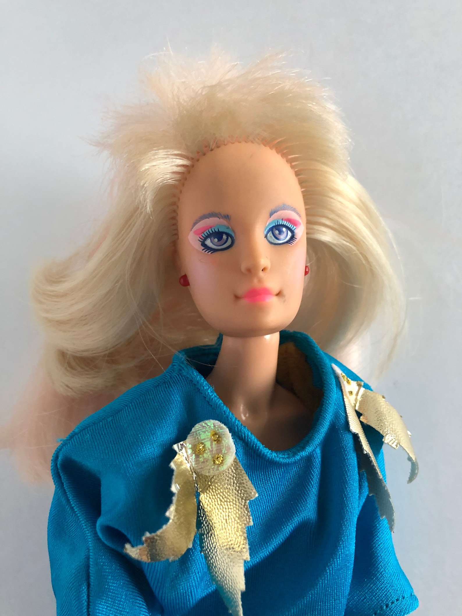 1985 Jem Doll With Dancin the Night Away Blue Dress Stage Etsy