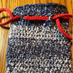 Crochet Drawstring Neck Purse Pattern: Beginner Friendly (Digital Download)