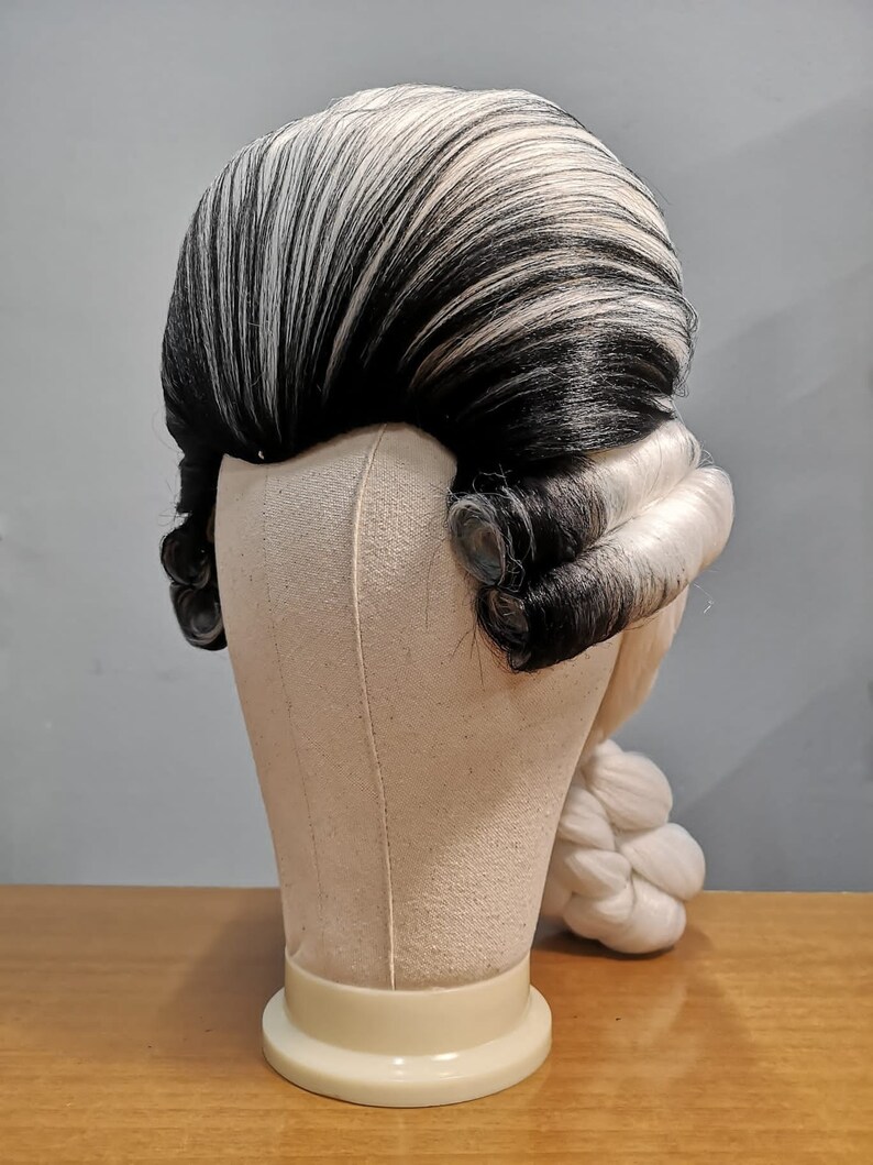 Handmade Theatrical Historical 1700 Male Macaroni Style Wig Etsy