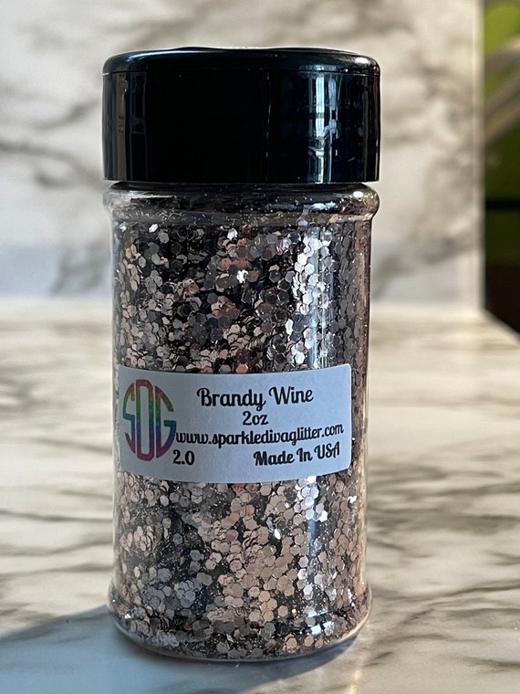 Brandy Wine Glitter