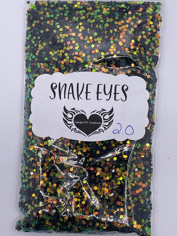 Snake Eyes Glitter 2oz bottle