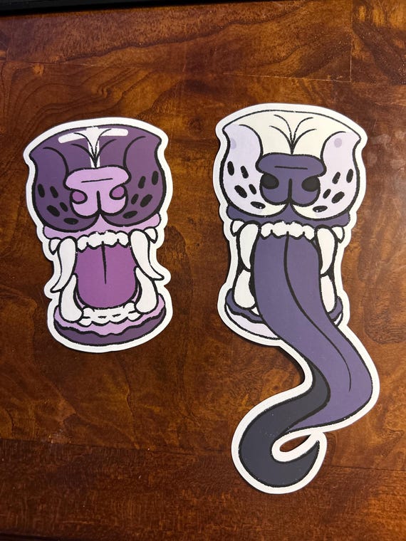 Custom Furry Maw Sticker| Personalized Sticker | Custom Colors | Furry Sticker