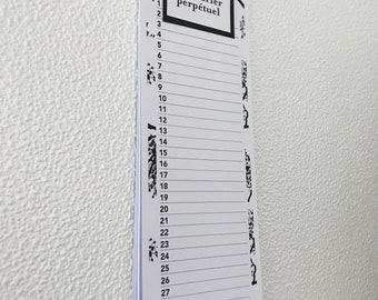 Birthday reminders // Perpetual calendar //