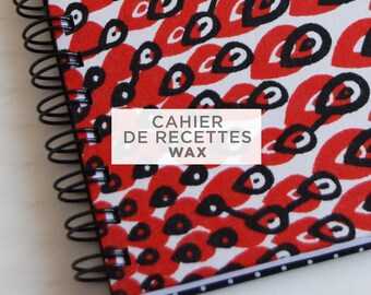 Rezeptbuch - Ausfüllbare Blätter mit Hardcover und WAX-Stoff