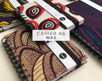 Cahier A6 - WAX - 10x15cm