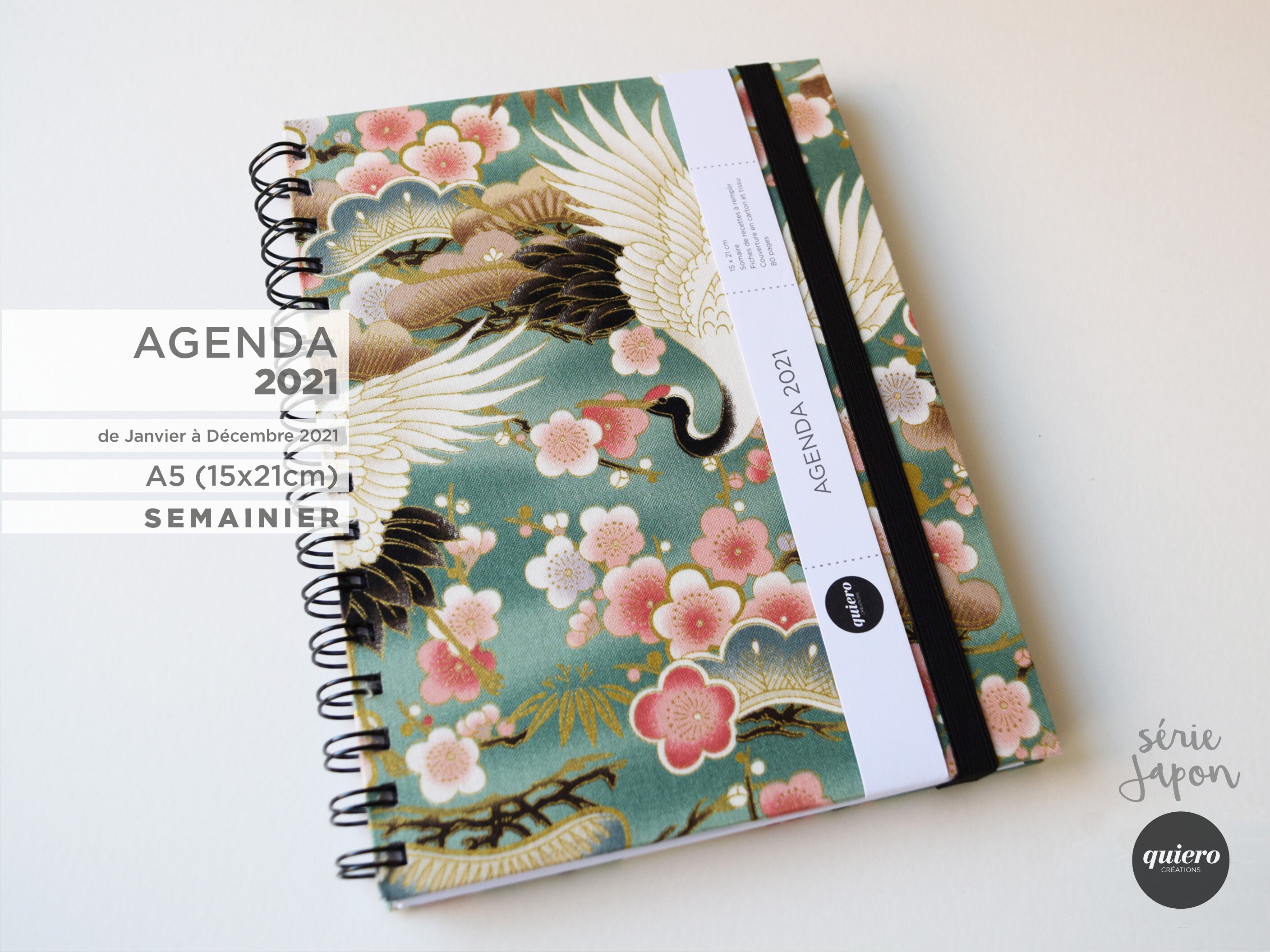 Couverture d'agenda PM cloth diary