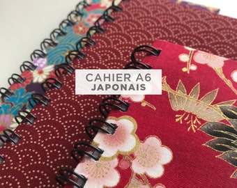 Cahier A6 - JAPONAIS - 10x15cm