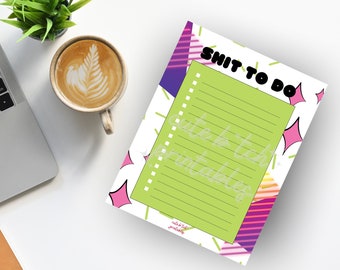 Shit To Do List Printable