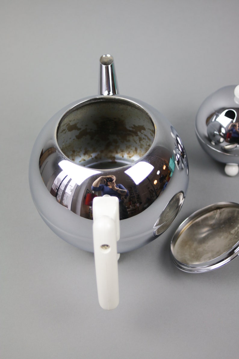 Complete Tea Service Stainless Steel Design Classic Bedemeijer Etsy