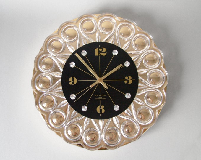 Vintage German Junghans Starburst Clock Wall Clock Made in Etsy
