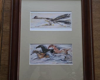 DeGrazia Roadrunner and Free As The Wind prints