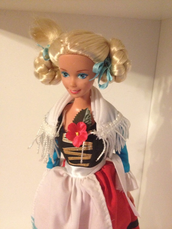 1994 German Barbie Dolls of the World - Etsy