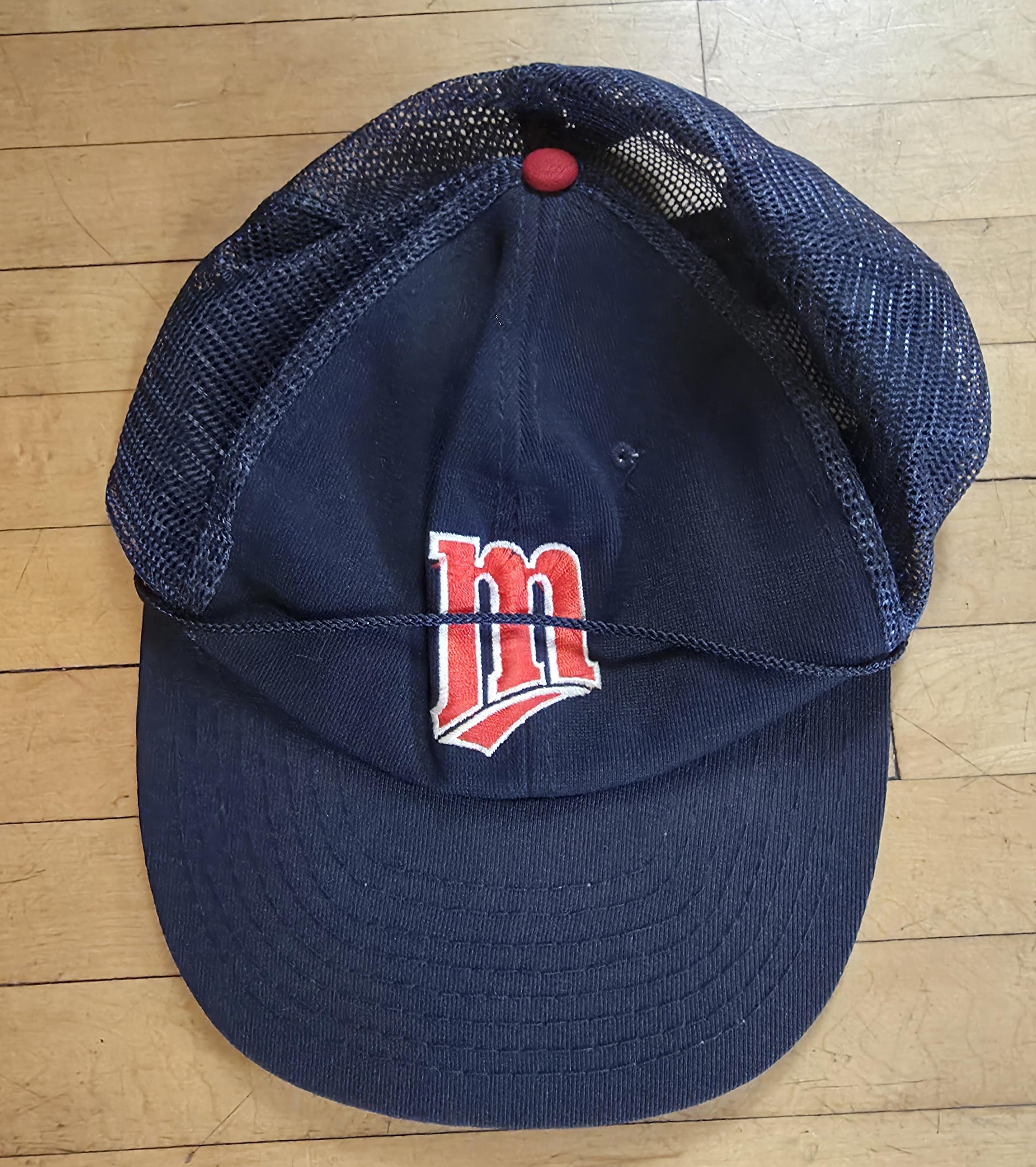 Casquette New Era Minnesota Twins Ajustée – 7 1/8 – Noir – Occasion état Correct