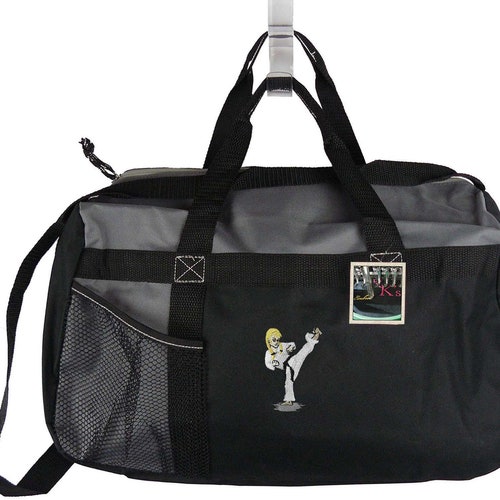 Personalized Girl Karate Taekwondo Duffel Gym Bag Etsy