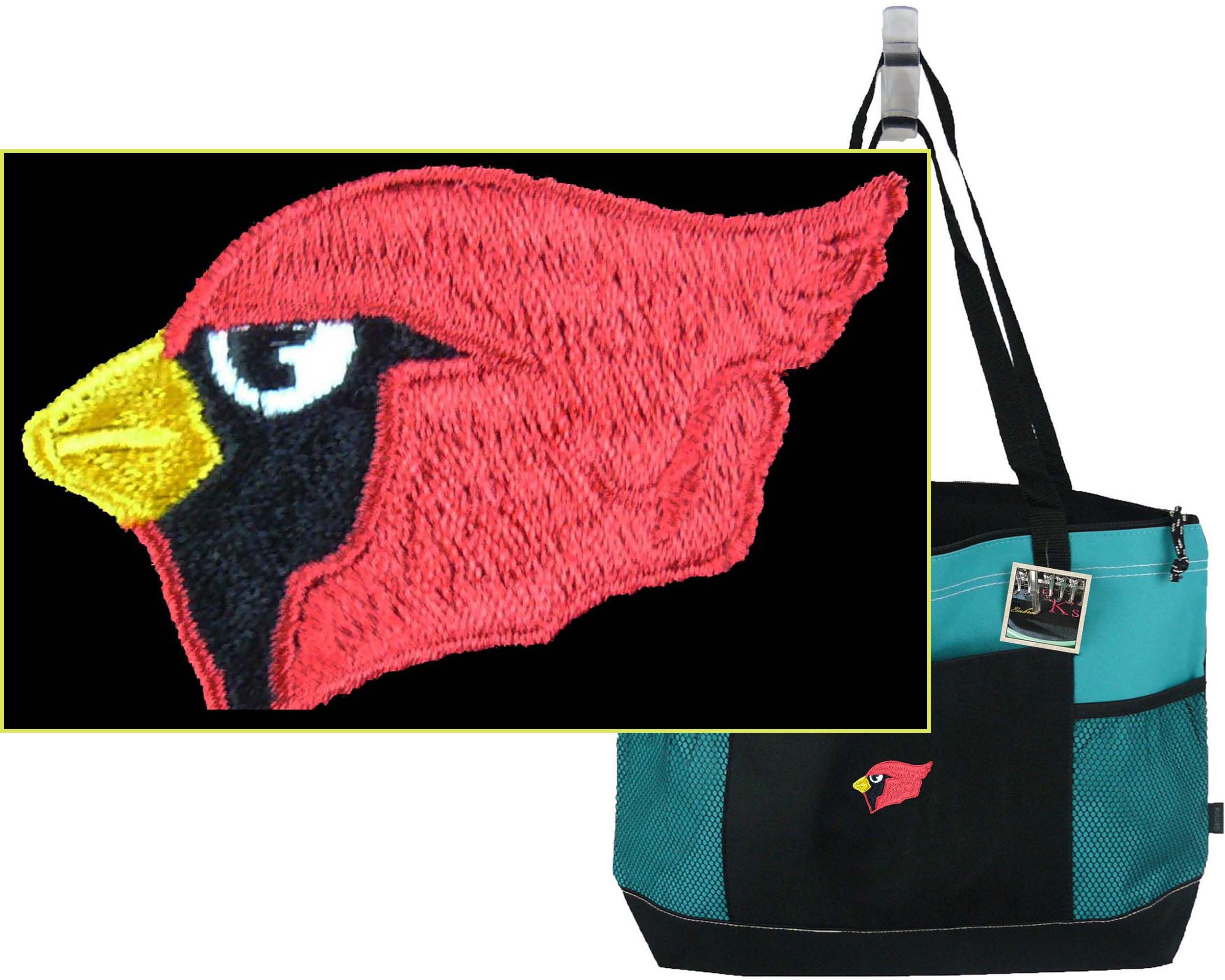 Louisville Cardinals Handbag Football Crossbody Zipper Shoulder Bag Purse  UofL