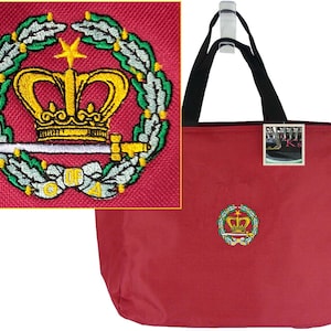 Order of the Amaranth Personalized Monogram Bag w/ Zipper or without Essential Tote Custom Embroidered EOS Sisterhood Freemason Masonry