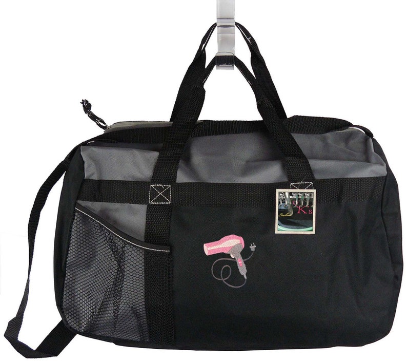 Hair Dryer Monogram Travel Bag Stylist Gemline Sequel Duffel Etsy