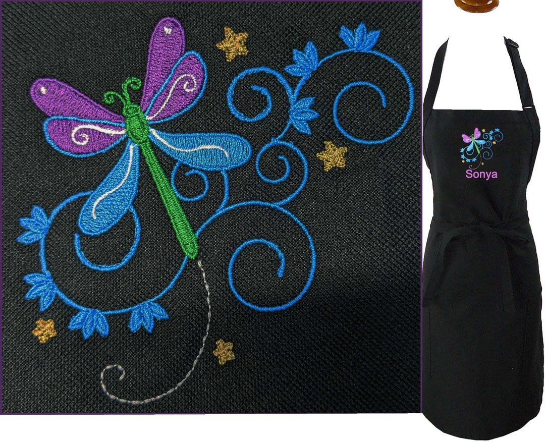 Kaleidoscope Dragonfly Apron main image 1