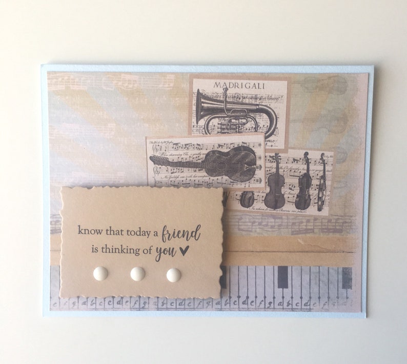 Know That Today a Friend is Thinking of You Greeting Card