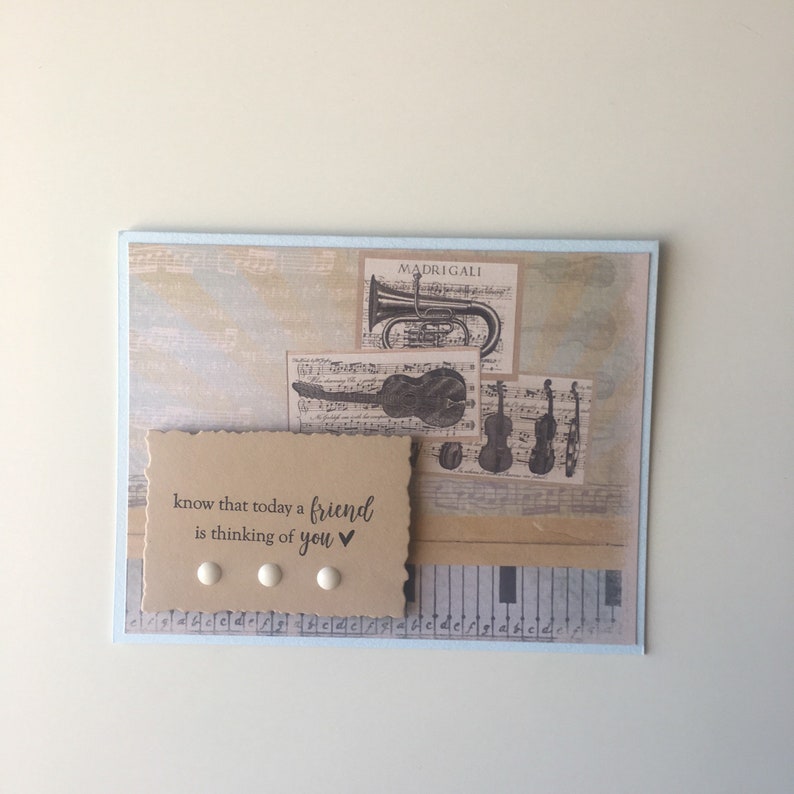 Know That Today a Friend is Thinking of You Greeting Card