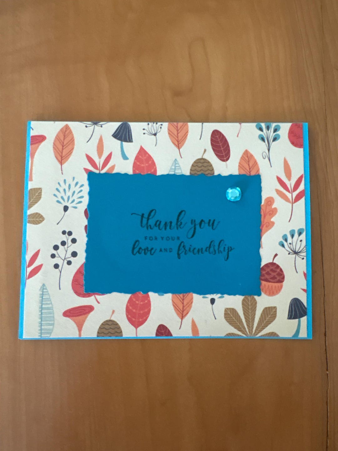 Thank You for Your Love and Friendship Card - Etsy