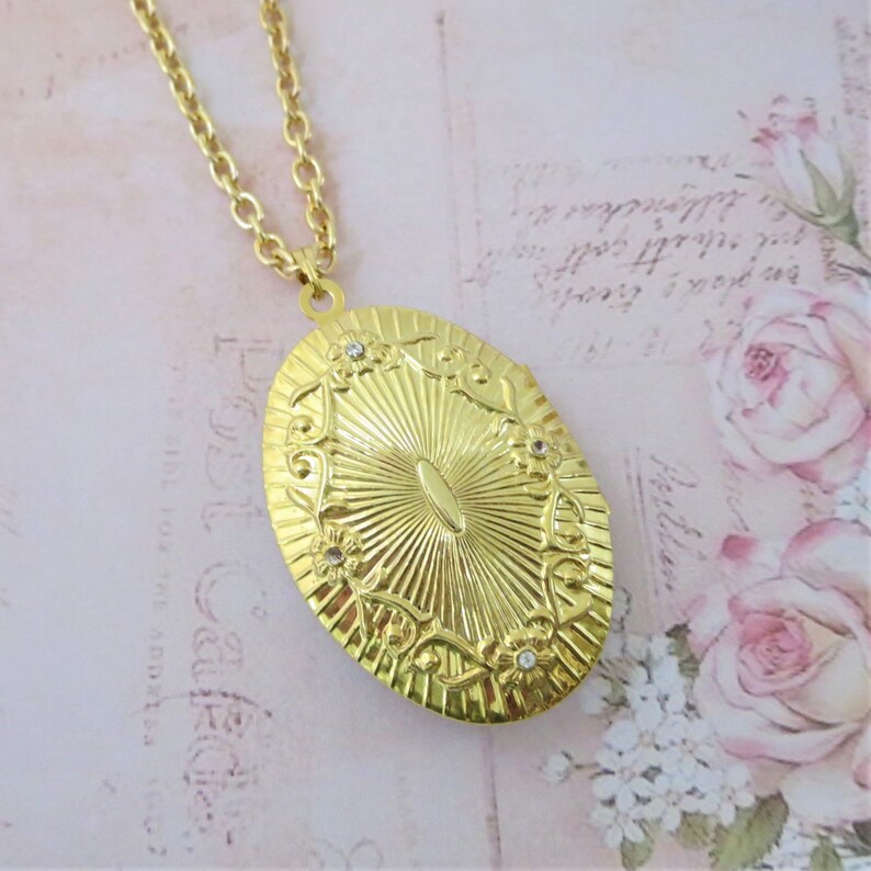 Cross Locket Religious Locket Christian Jewelry Vintage Etsy