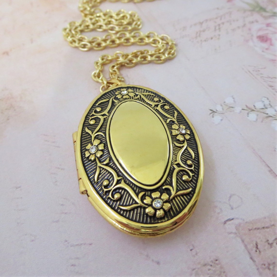 Cross Locket Religious Locket Christian Jewelry Vintage Etsy
