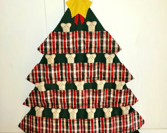 Treat Advent Trees, Plaid