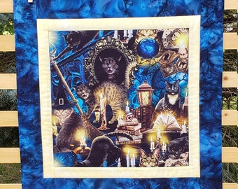 Mystical Cats Wall Hanging, option 2
