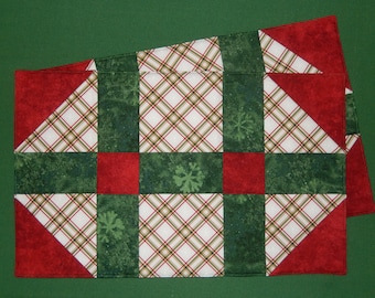 Christmas Plaid Placemats, set of two