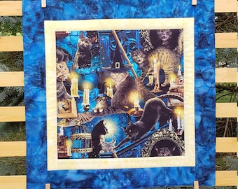 Mystical Cats Wall Hanging, option 3
