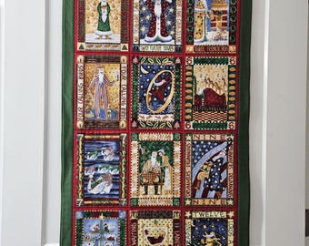 Twelve Days of Christmas Wall Hanging