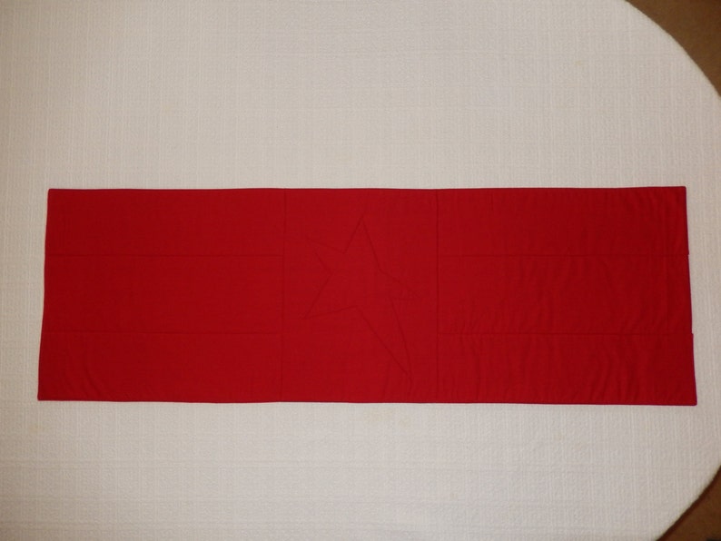 Star Spangled Quilted Table Runner NCU0NXD1698