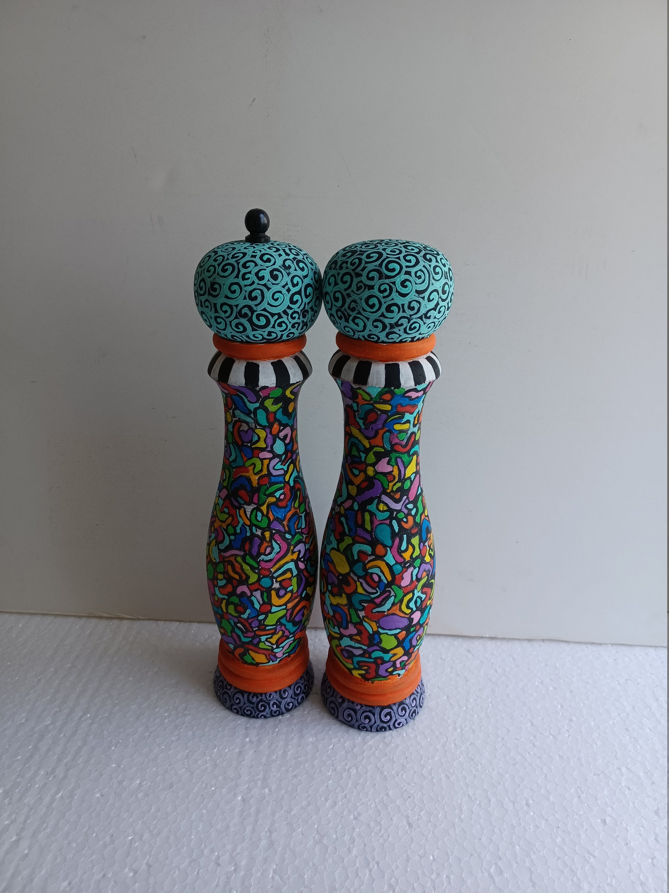 Funky salt best sale and pepper mills