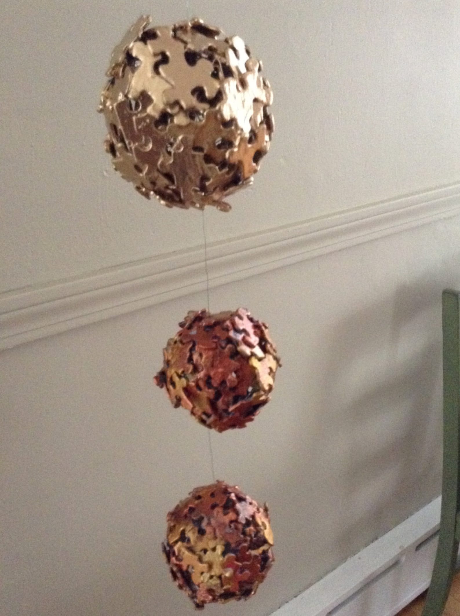 Jigsaw Puzzle Ornaments Etsy