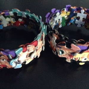 TV Personalities Jigsaw Puzzle Bracelet
