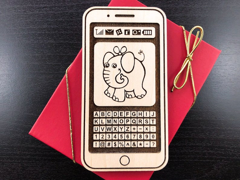 Personalized Wooden Toy iPhone 11 pro Engraved Wooden Toy ...
