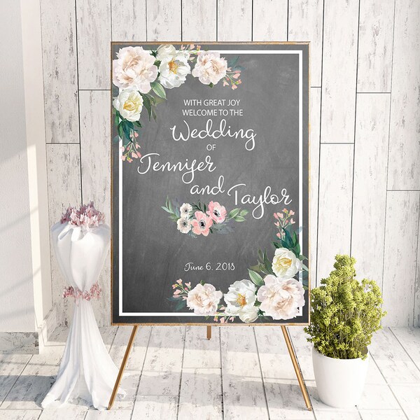 Reception Chalkboard Etsy