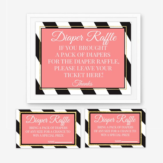 diaper raffle sign floral diaper raffle raffle sheets baby etsy raffle ticket sheets
