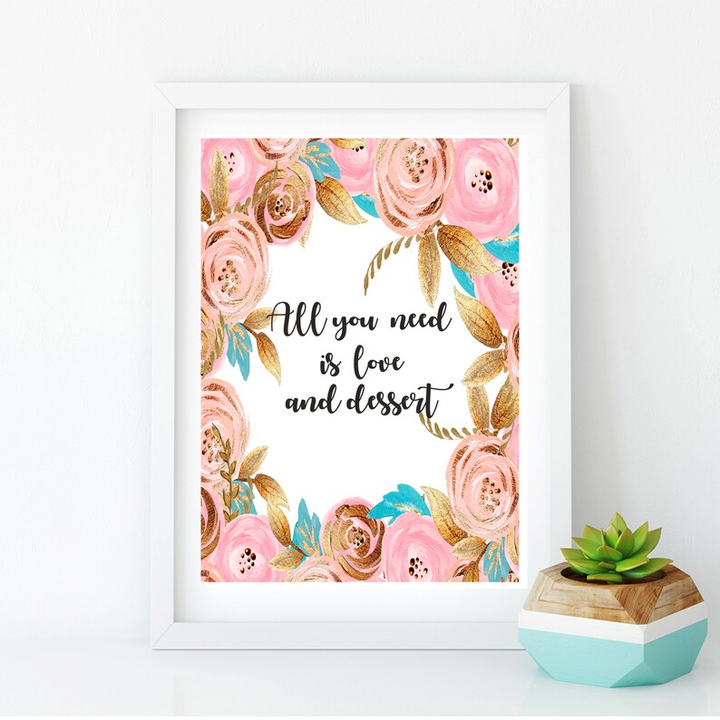 Dessert Table Sign Dessert Table Decor Dessert Sign Dessert Etsy